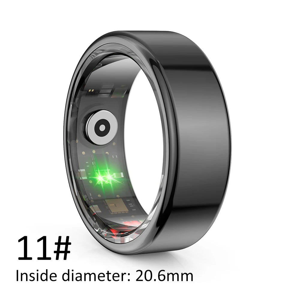 Smart Ring Fitness Tracker – Multi Sports Modes Pedometer Health Monitor Waterproof Military Grade