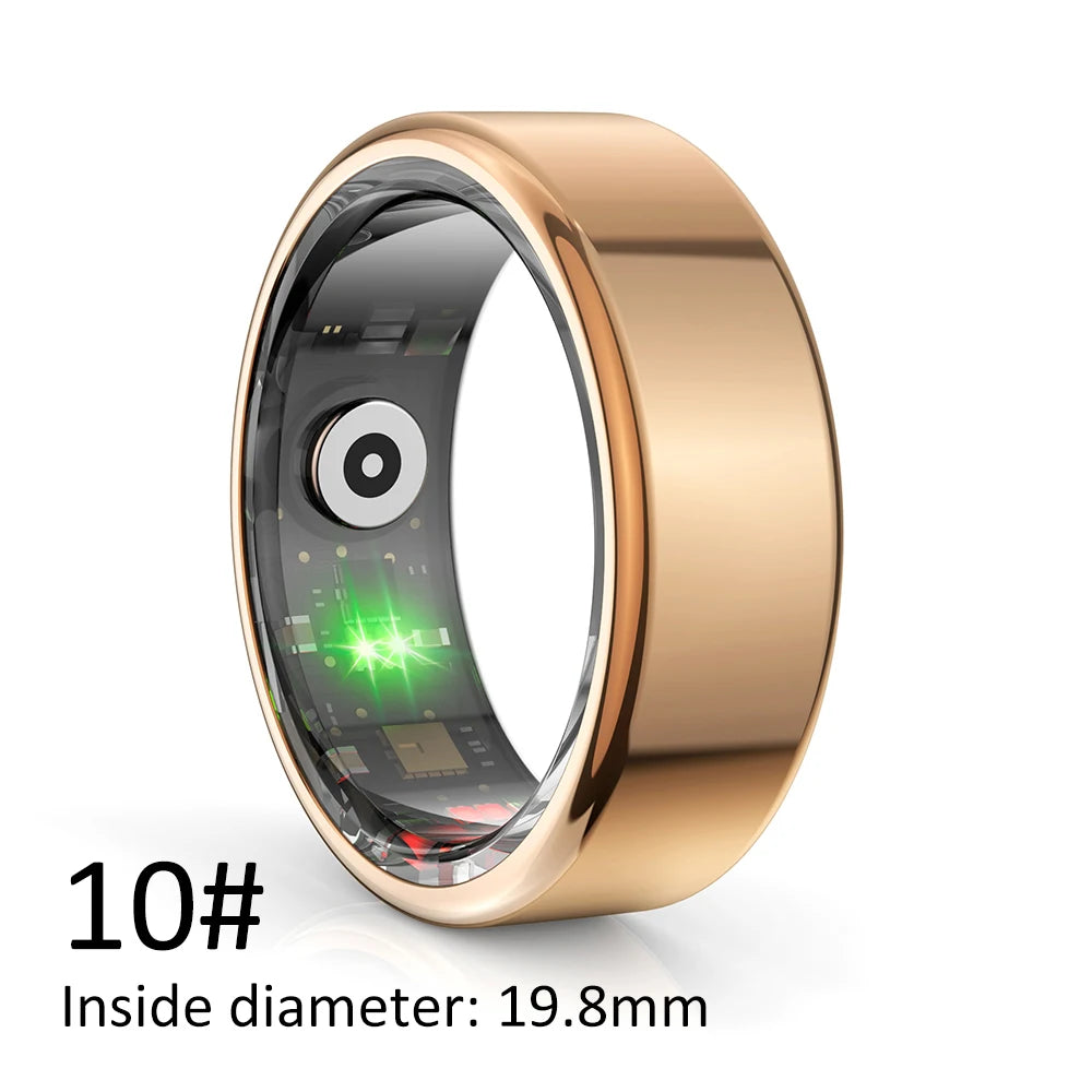 Smart Ring Fitness Tracker – Multi Sports Modes Pedometer Health Monitor Waterproof Military Grade