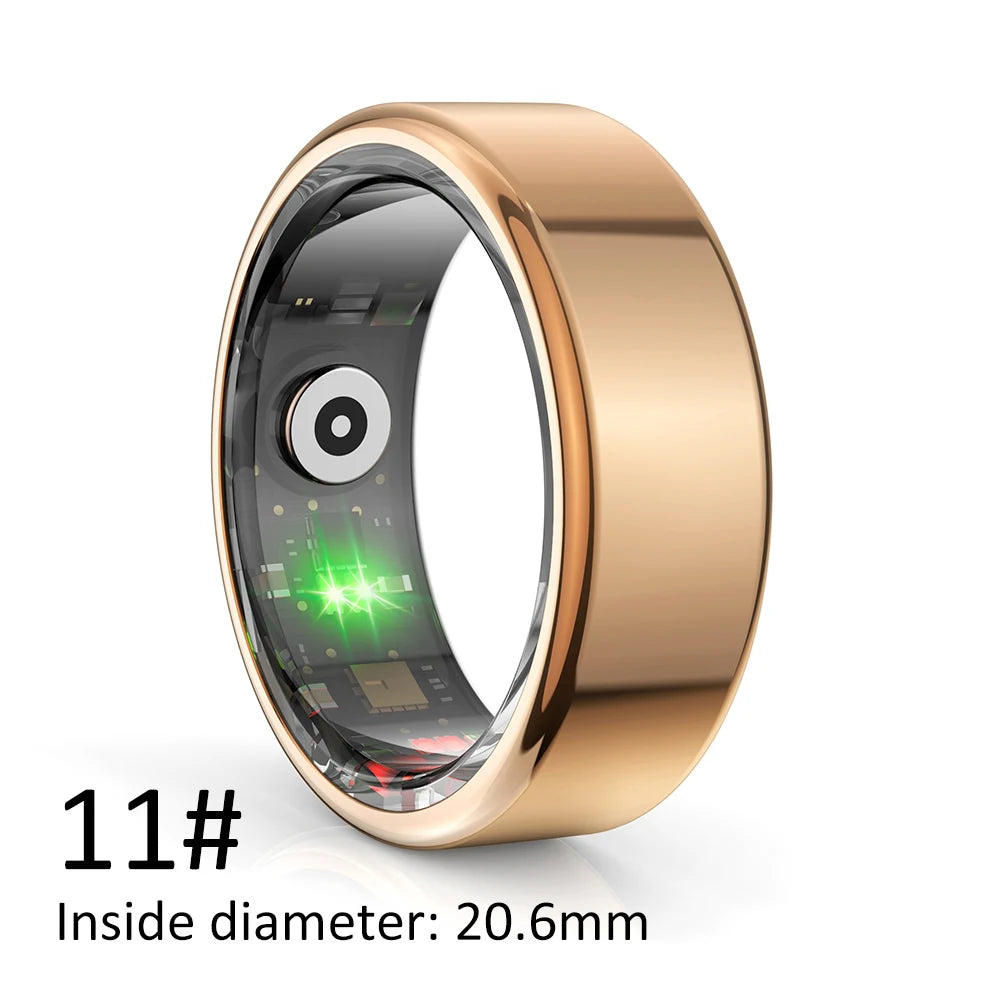 Smart Ring Fitness Tracker – Multi Sports Modes Pedometer Health Monitor Waterproof Military Grade
