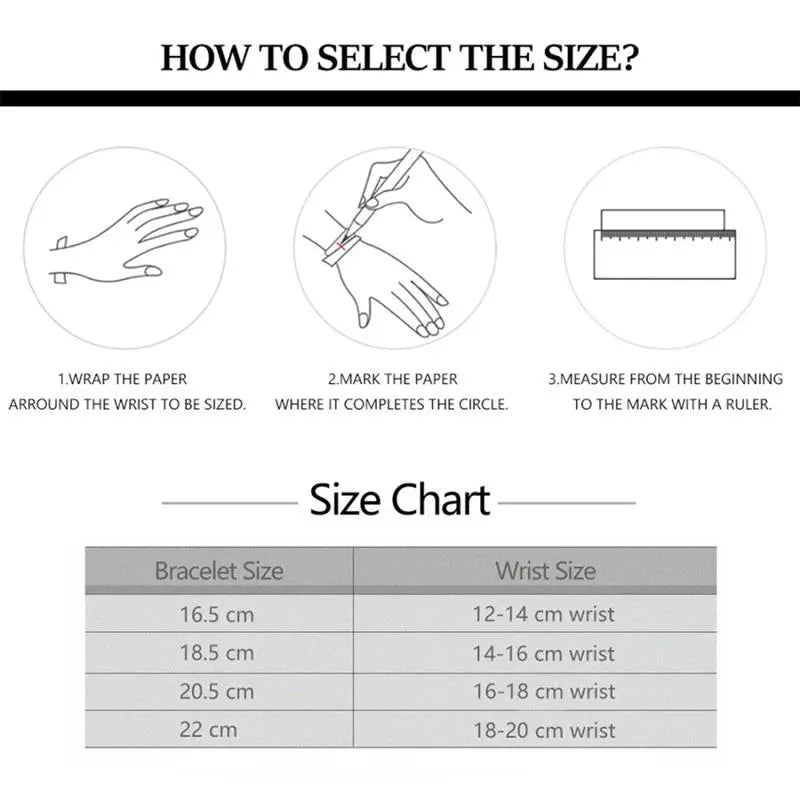 Size View of Men’s Classic Leather Bracelet, Detailed Texture